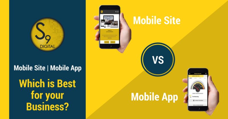 Mobile Site vs Mobile App - Which is best for your business?
